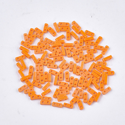 2-Loch opake Glasperlen&nbsp;SEED-S023-21A-01-1