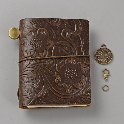 Carnet en cuir&nbsp;AJEW-WH20009-24A-1