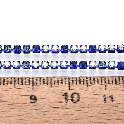 Cadenas de la taza del Rhinestone de hierro&nbsp;CH-T007-02A-03-1
