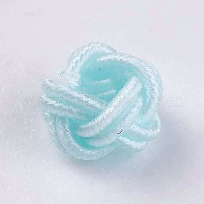 Perlas de tejido de poliéster&nbsp;WOVE-K001-A19-1