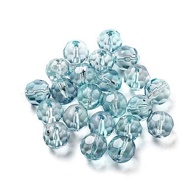 50 pièce 1 ensembles de perles de verre&nbsp;GLAA-D300-03F-1