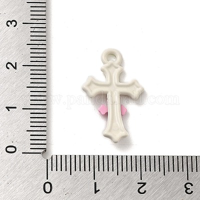 Pendentif en aloy peint à la bombe&nbsp;FIND-Z043-09D-1