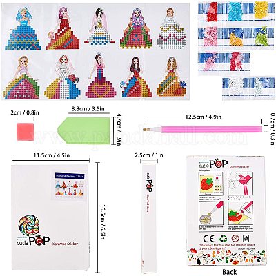 Wholesale DIY Diamond Painting Stickers Kits For Kids 