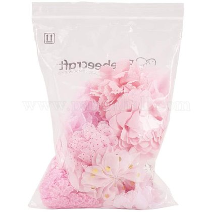 手作りファブリック服飾材料パーツ 布の花 ピンク 14個 セットの通販 Jp Pandahall Com