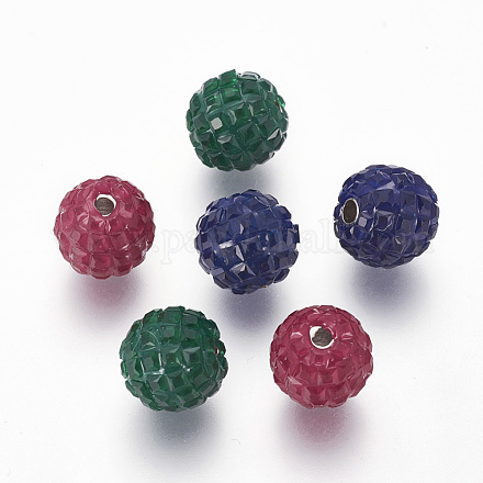 Perles en laiton ZIRC-I023--01-12mm-1