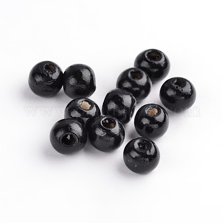Natural Wood Beads X-YTB022-9-1