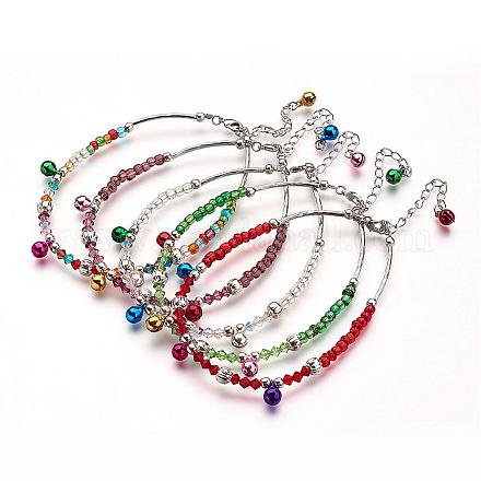 Perles de verre à la mode et perles de graines AJEW-AN00179-1