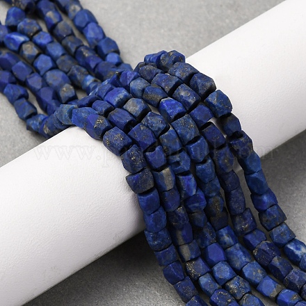 Natürlicher Lapislazuli Perlenstränge G-F808-K01-01-1