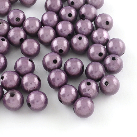 Perles acryliques laquées X-MACR-Q154-20mm-008-1