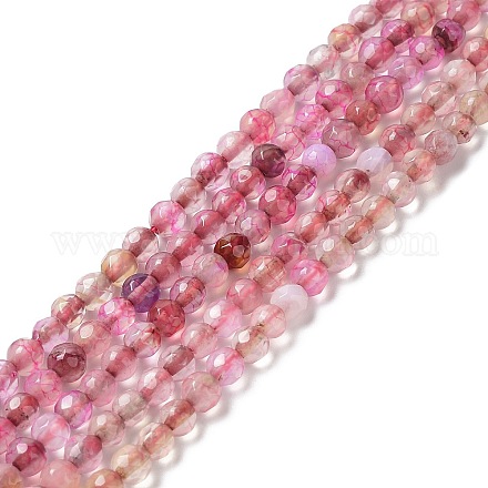 Natural Agate Beads Strands G-Q1000-02D-1