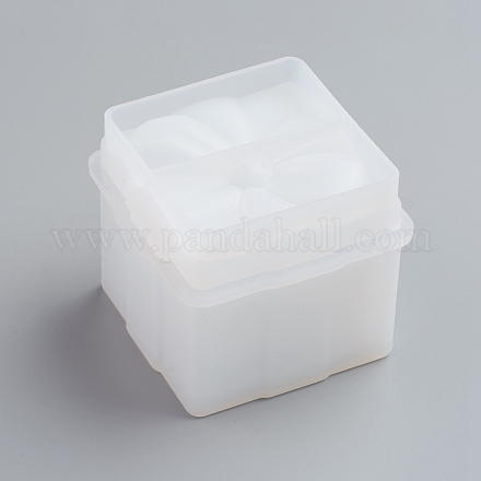 Moldes de caja de regalo de silicona X-DIY-G017-J01-1