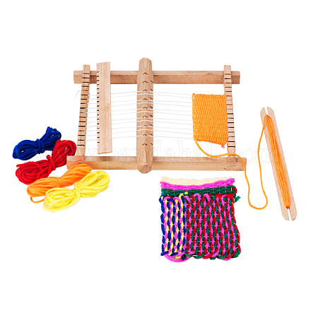 木編み織り糸の糸を使った織機櫛の調整と詳細な指示のシャトル（1組） TOOL-R059-04-1
