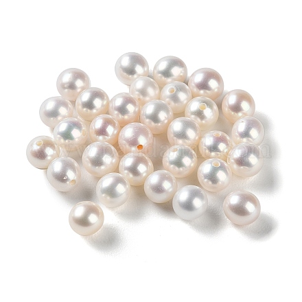 Culture des perles perles d'eau douce naturelles PEAR-E020-01E-1