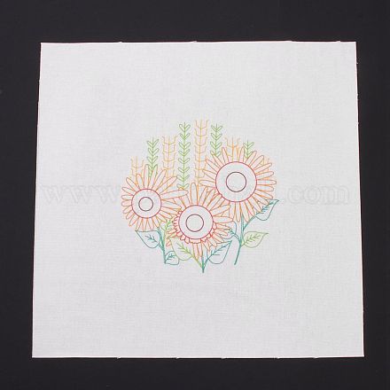 Wholesale DIY Embroidery Fabric with Eliminable Pattern 