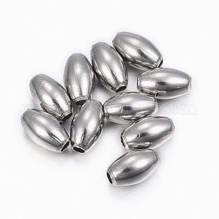 304 Stainless Steel Beads STAS-H396-A-06P-1