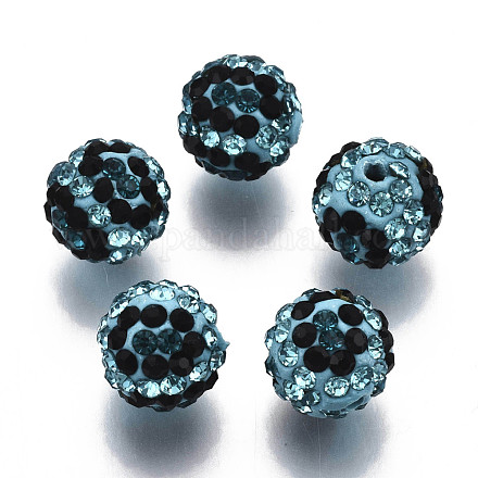 Abalorios de Diamante de imitación de arcilla polímero RB-N051-012K-1