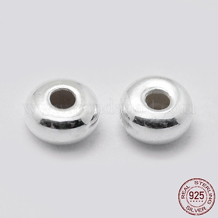 925 Sterling Silber Zwischenperlen STER-K171-38S-01-1