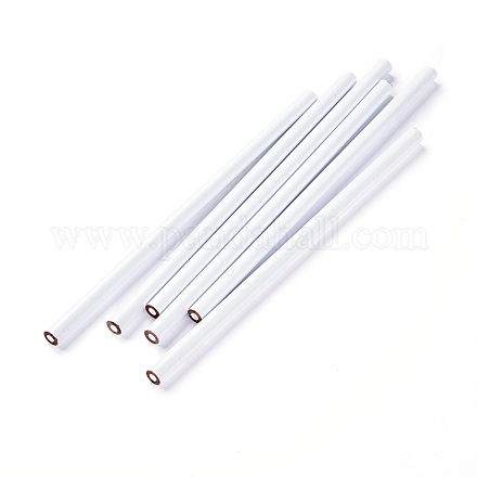 10本のネイルアートラインストーンピッキングツール  ラインストーンピッカー鉛筆  鉛筆を摘む  ラインストーンピッカー  ラインストーンピックアップツール  ホワイト  175x7mm TOOL-TA0004-01-1