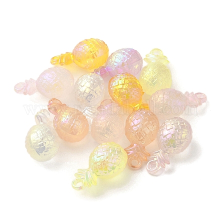 Perles acryliques plaqués UV OACR-B020-05-1