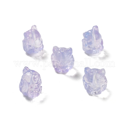 Perle di vetro trasparente GLAA-D025-06J-1