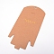 Paper Bags, Gift Bags, Shopping Bags, Wedding Bags, Rectangle without Ribbon, BurlyWood, 16.5x13.5x6cm