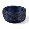 Aluminum Wire, Round, Royal Blue, 2mm, 12 Gauge, about 75.46 Feet(23m)/Bundle