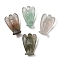 Natural Fluorite Display Decorations, Angel Decor Healing Stones, Energy Reiki Gifts for Women Men, Angel, 31.5x15x49.5mm