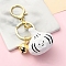 Resin Keychain, Vegetable and Fruit Theme, Vegetables, Pendant: 56x34mm