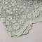 Polyester Lace Fabric, Clothing Accessories , Dark Sea Green, 2140x1320x1mm