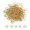 304 Stainless Steel Split Rings, Double Loops Jump Rings, Golden, 5x1.2mm, about 3.8mm inner diameter