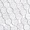 30Pcs Transparent Glass Mosaic Tiles, Water Ripple Texture, for Mosaic Wall Art, Flat Round, Clear, 18x3mm