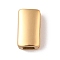 Ion Plating(IP) 304 Stainless Steel Slide Charms, Rectangle, Polished, Golden, 10x6x5mm, Hole: 3x3mm