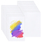 50Pcs Paper Drawing Paper, Rectangle, White, 151x100x0.3mm