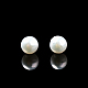 Perlas naturales abalorios de agua dulce cultivadas PEAR-K004-48C-2