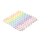 Tapis de tasse de perles de citrouille acrylique transparent 6 couleurs AJEW-CM00001-5