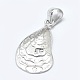 925 Sterling Silver Pendant Bails STER-O025-24-3