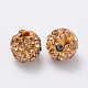 Pave Disco Ball Beads X-RB-A170-8mm-5-2