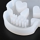 Moules en silicone pendentif tête de mort DIY-P019-18-4