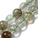 Chapelets de perles en quartz rutile vert naturel G-A219-A03-02-1