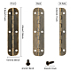SUPERFINDINGS Iron Hinge IFIN-FH0001-37AB-2