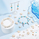Sunnyclue 200 pieza de perlas sintéticas teñidas de turquesa y magnesita G-SC0002-41-4