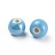 Perles en porcelaine manuelles PORC-D001-18mm-12-2