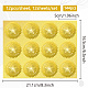12 hoja de pegatinas de sello de cera adhesiva para mascotas DIY-WH0451-044-2
