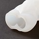 シリコーン金型を作る diy の裸の女性の花瓶  レジン型  UVレジン＆エポキシ樹脂3Dセクシーレディボディクラフトメイキング用  ホワイト  103x72x63mm  内径：31x49mm DIY-G050-01-7