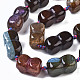 Natural Crackle Agate Beads Strands G-S359-259-3