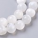 Brins de perles de sélénite naturelles G-I203-C-6mm-4