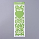 Bowknot & Heart Pattern Decorative Stickers Sheets DIY-L037-G08-1