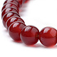 Natural Carnelian Beads Strands G-S259-32-10mm-3