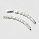 Tube 925 Sterling Silver Beads STER-O021-04-25x2mm-2