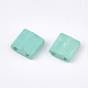 2-Hole Baking Paint Glass Seed Beads SEED-S023-17C-05-2